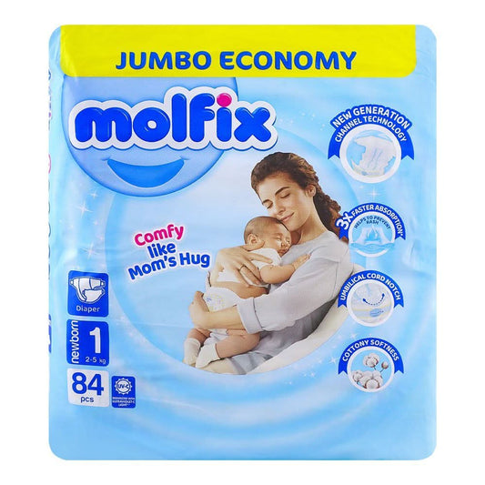 molfix daiper newborn 84pcs