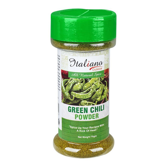 Italiano Green Chilli Powder - 70g