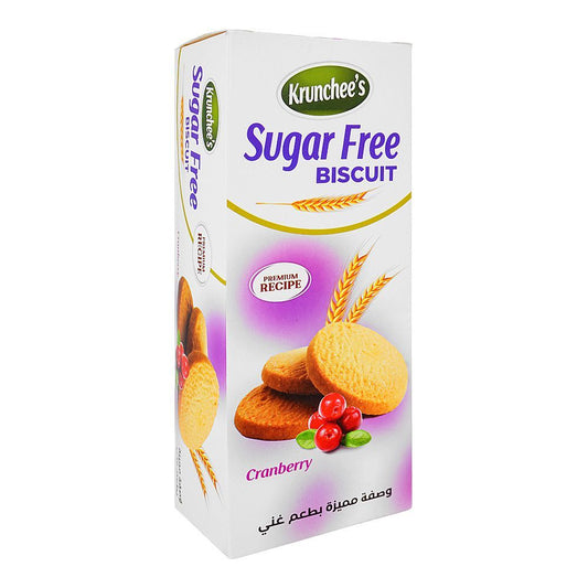 Krunchee's Suger Free Biscuit Cranberry -100g-