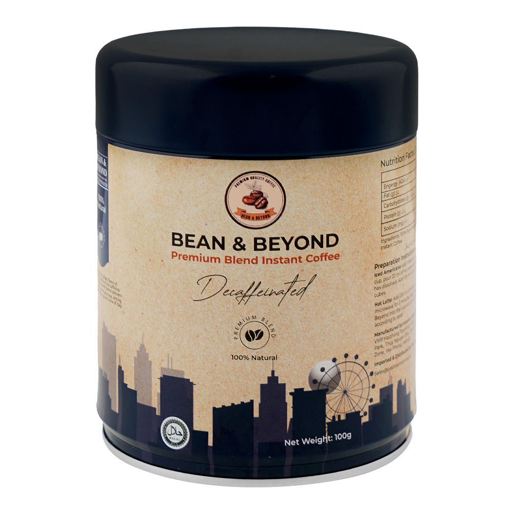 Bean & Beyond Instant Coffee Decaffeinated - 100g
