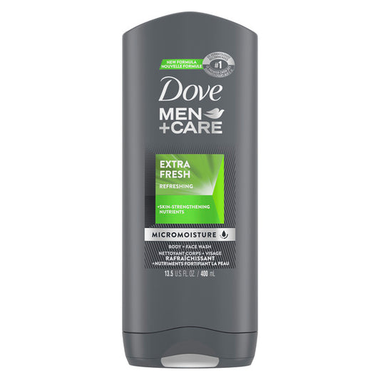 Dove Men Body+Facewash Extra Fresh -400ml-