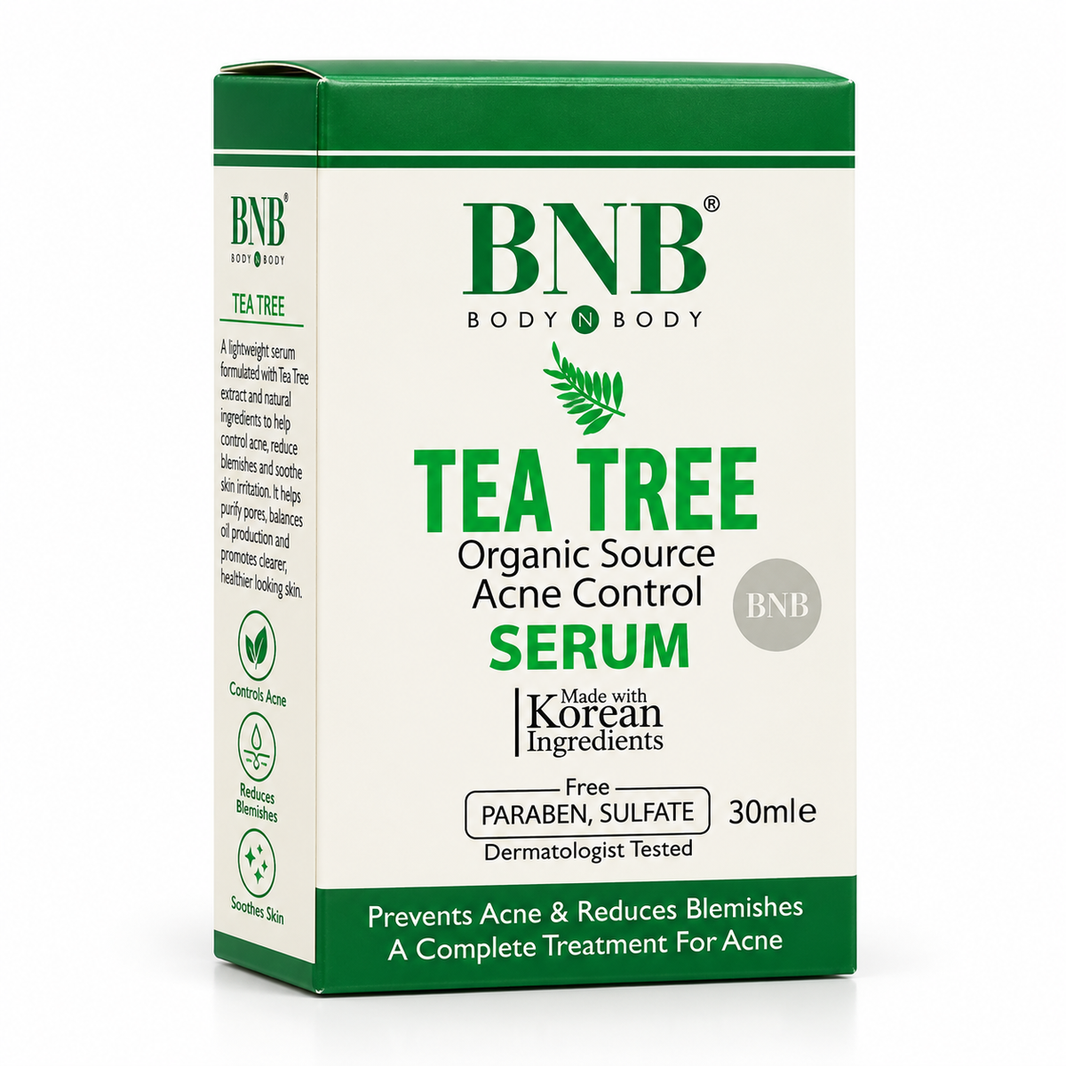 BNB Tea Tree Acne Control Serum -30ml · Default Title