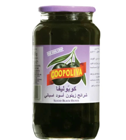 Coopoliva Sliced Black Olives 165gm/345gm
