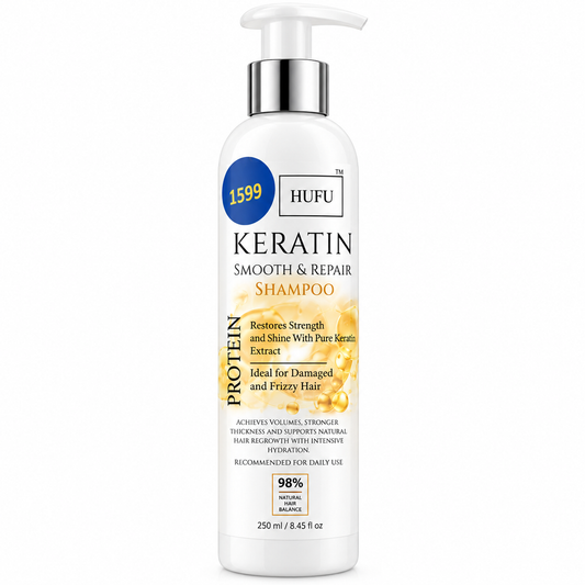 Hufu Keratin Smooth & Repair Shampoo -250ml · Default Title