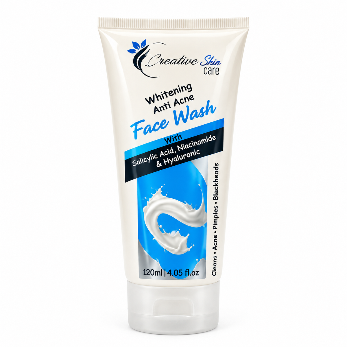 Creative Skin Whitening Abti Acne Face Wash 120ml · Default Title