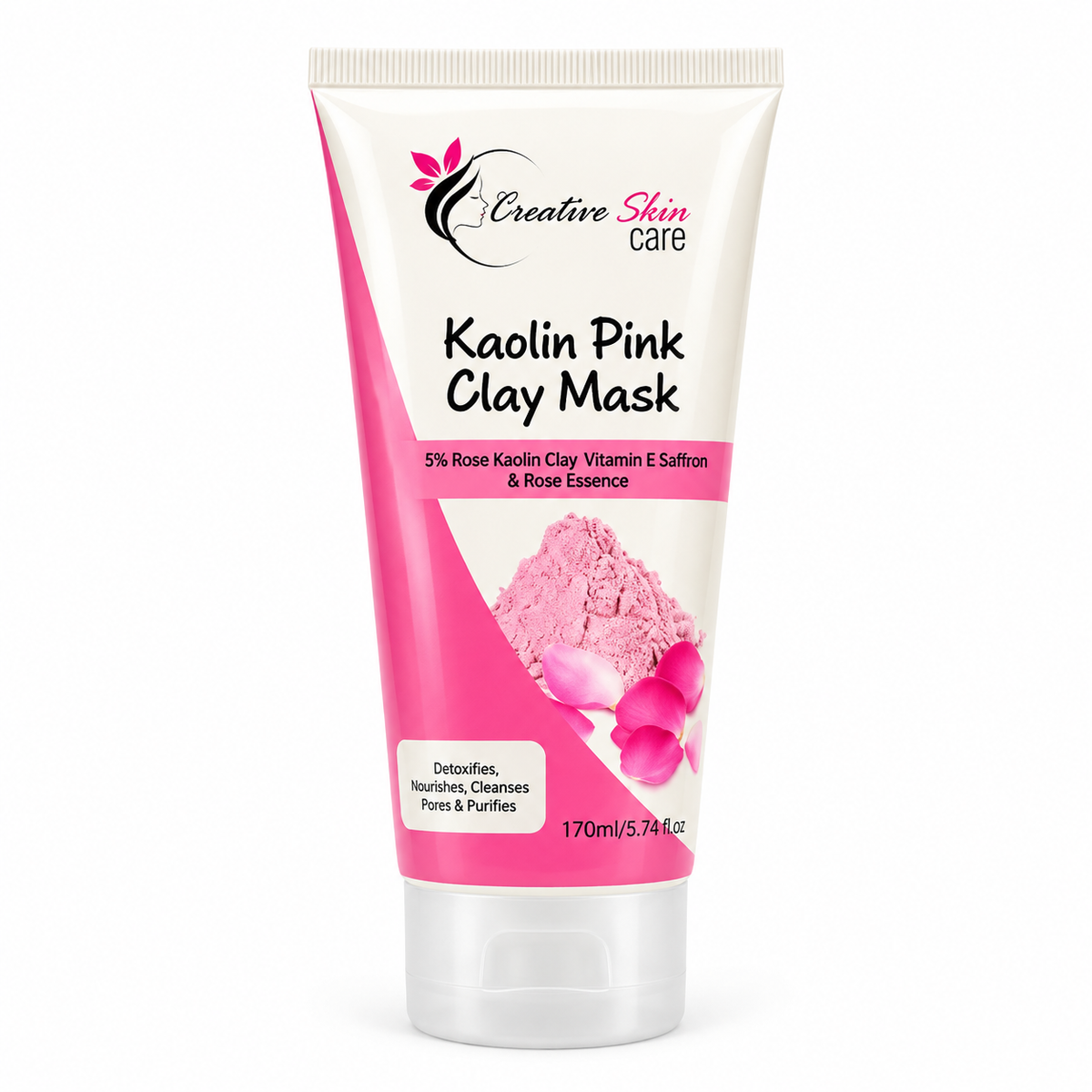 Creative Skin Pink Clay Mask -170ml · Default Title