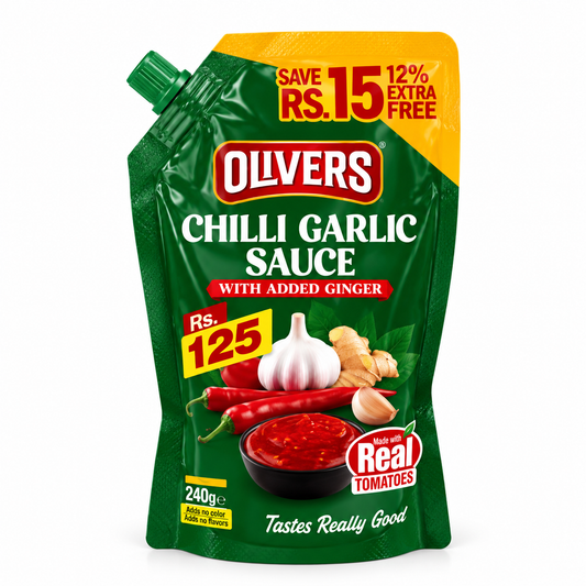 Olivers Chilli Garlic Sauce 1.5Kg