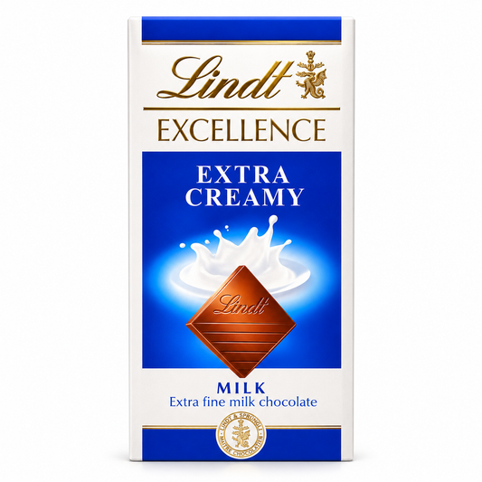 Lindt Extra Creamy Milk Chocolate 100g · Default Title