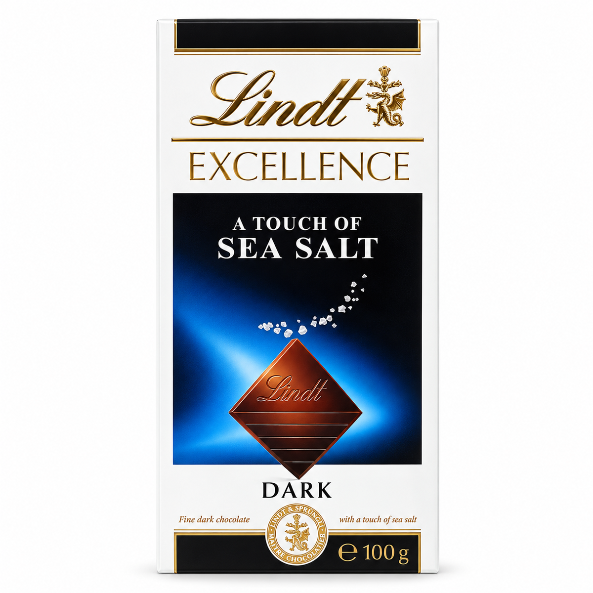 Lindt Excellence Sea Salt - 100g · Default Title
