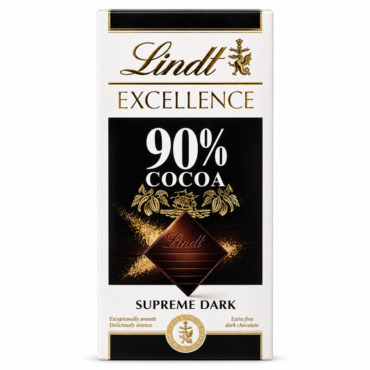 Lindt Excellence 90% Cocoa Supreme Dark - 100g · Default Title