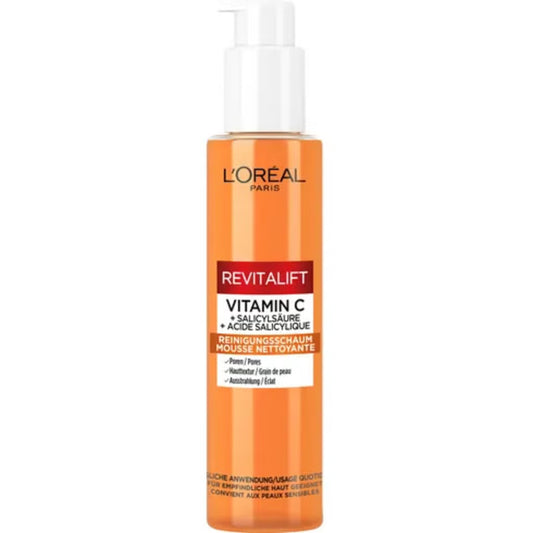 L'oreal Revitalift Cleanser Vit C+Salicylic -150ml-