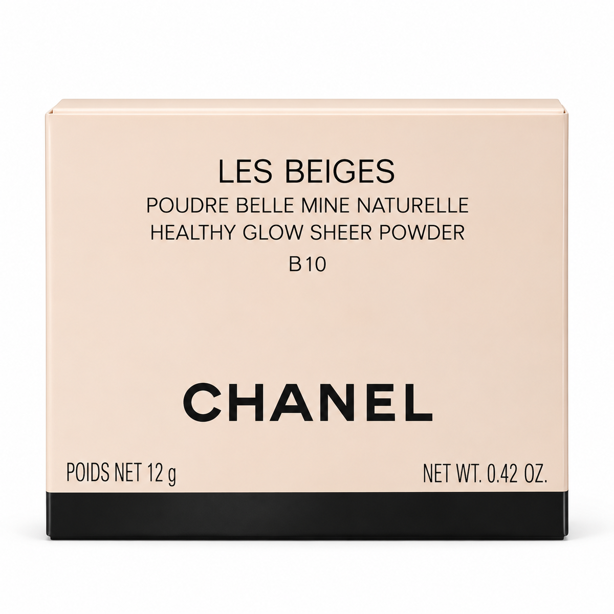Chanel Les Beiges Glow Sheer Powder (B10) -12g · Default Title