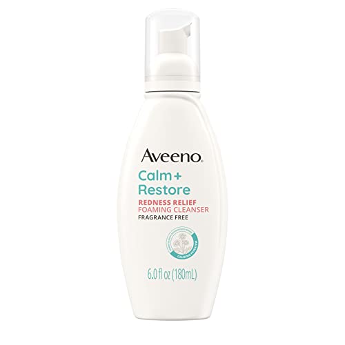 Aveeno Calm + Restore Redness Relief Foaming Cleanser 180ml