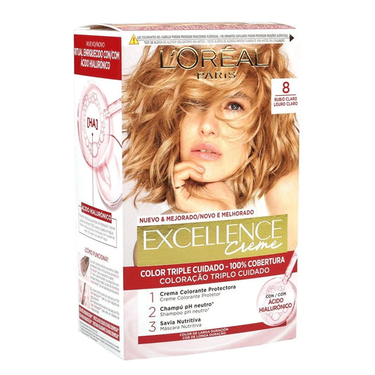 Loreal Excellence Hair Color -8-