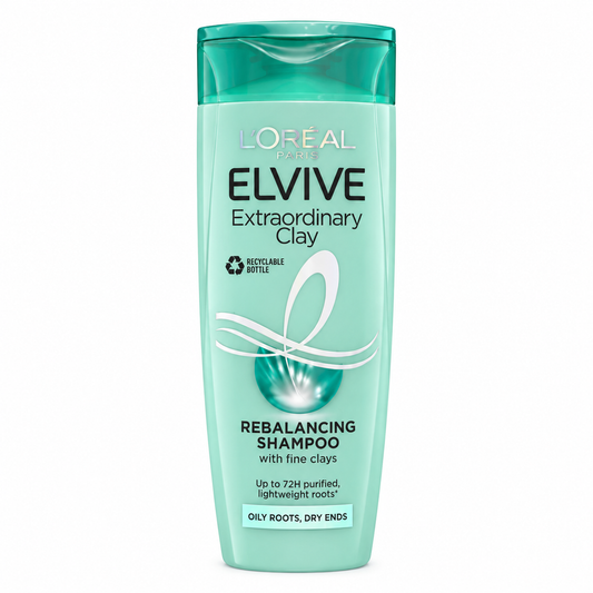 Loreal Elvive Extraordinary Clay Rebalancing Shampoo 250ml · Default Title