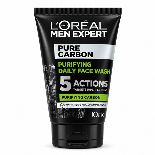 L'oreal Men F/Wash Pure Carbon -100ml · Default Title