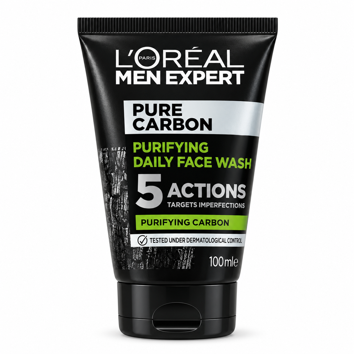 L'oreal Men F/Wash Pure Carbon -100ml · Default Title