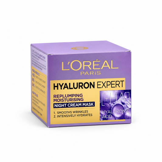 Loreal Paris Hyaluron Expert Night Cream Mask - 50ml · Default Title
