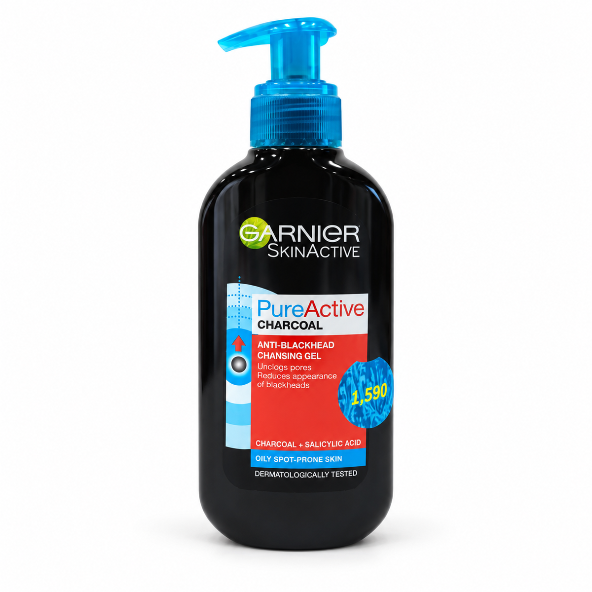 Garnier Pure Active Charcoal Cleanser -200ml- · Default Title