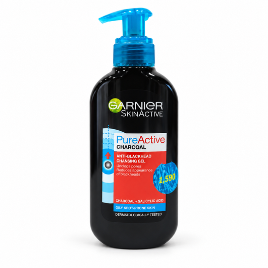 Garnier Pure Active Charcoal Cleanser -200ml- · Default Title