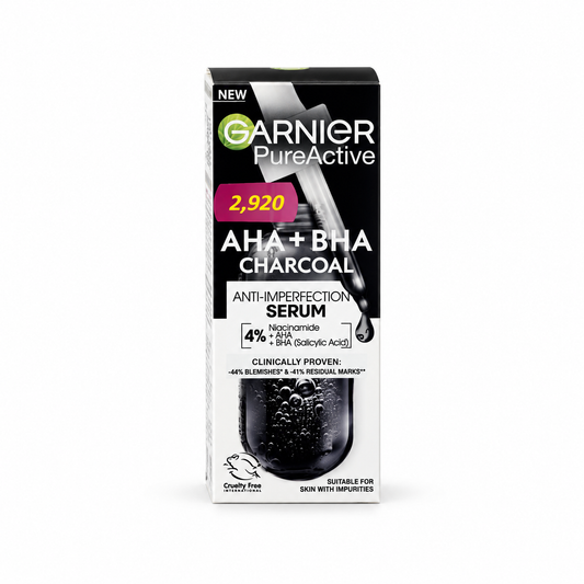Garnier Anti Imperfection Serum AHA+BHA Charcol -30ml- · Default Title