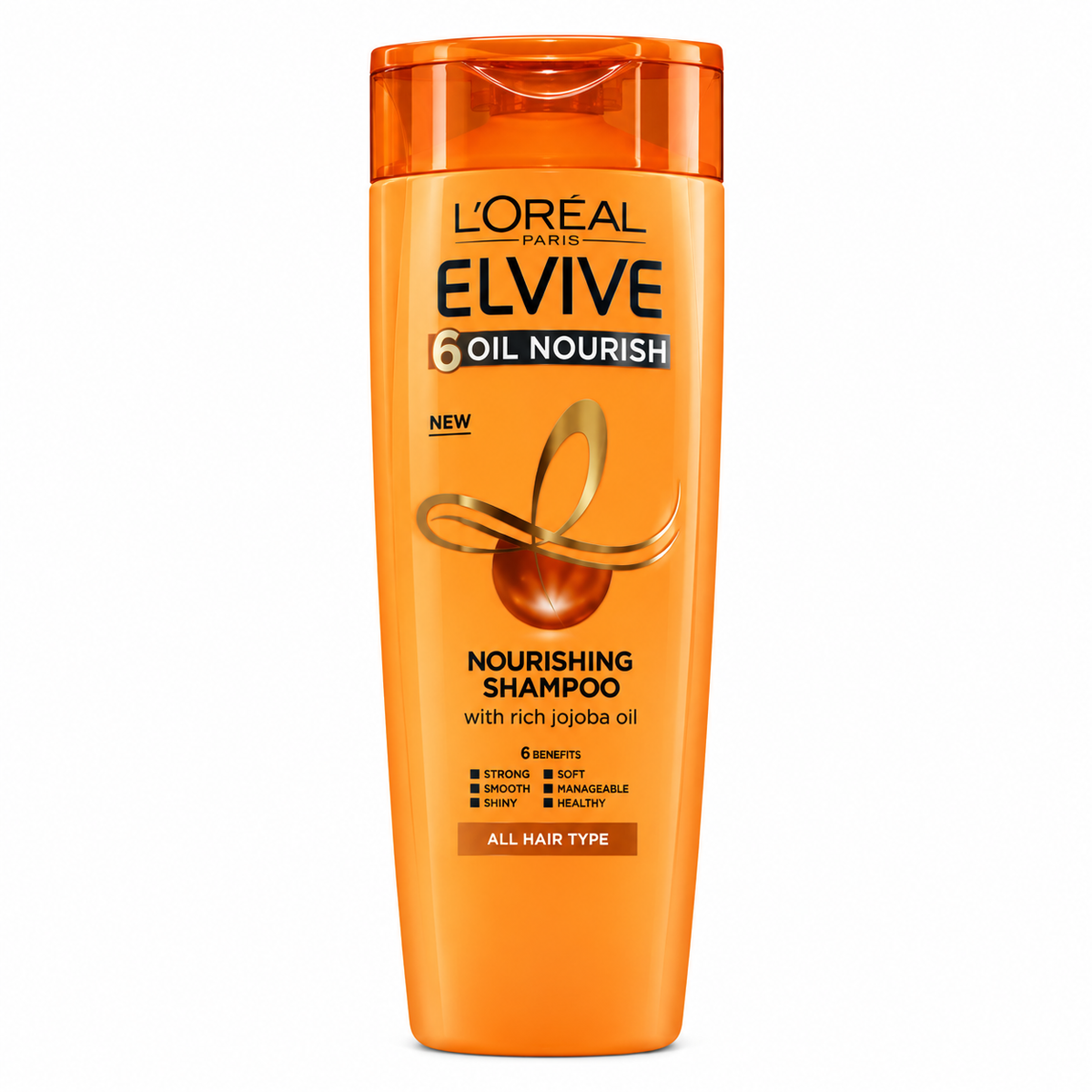 L'oreal Elvive 6 Oil Nourish Shampoo -360ml · Default Title