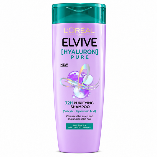 Loreal Elvive Hyaluron Pure Purifying Shampoo 360ml · Default Title