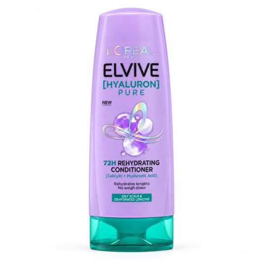 Loreal Elvive Hyaluron Pure Purifying Conditoner 175ml · Default Title