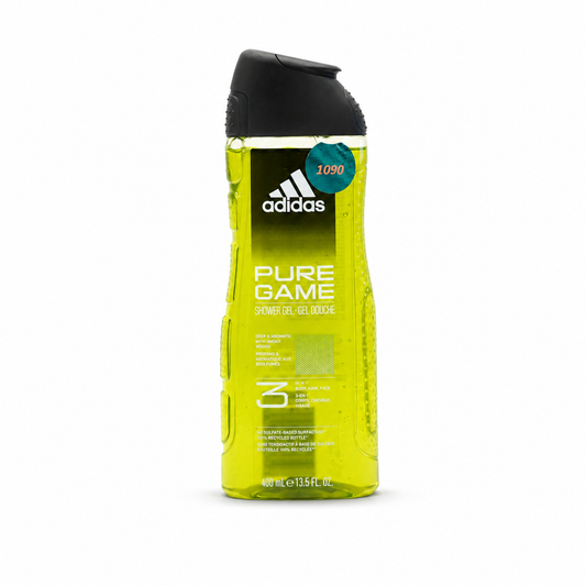 Adidas Shower Gel 3in1 Pure Game -400ml · Default Title