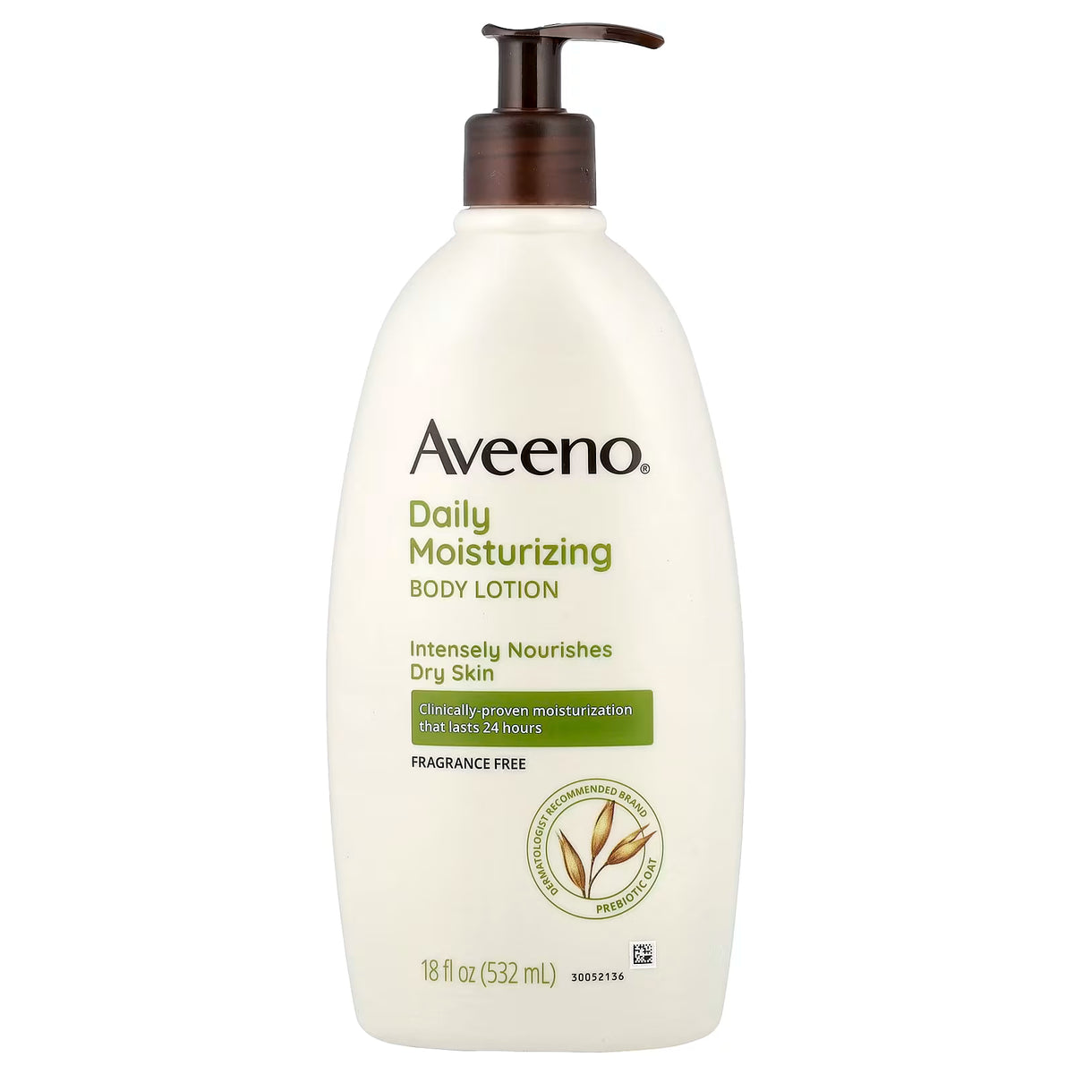 Aveeno Daily Moisturizing Body Lotion Fragrance Free 532ml