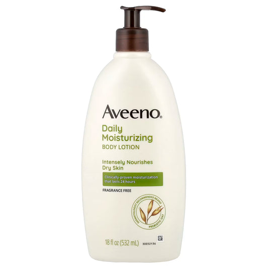 Aveeno Daily Moisturizing Body Lotion Fragrance Free 532ml
