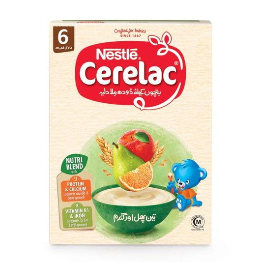 Nestle Cerelac (3 Fruits & Wheat) - 350g