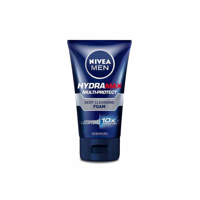 Nivea Men Face Wash HydraMax Multi Protecy deep Cleansing100Gm
