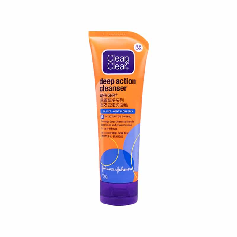 Clean & Clear Deep Action Cleanser - 100g
