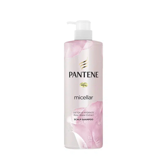 Pantene Micellar Detox & Hydrate Rose Water Extract Scalp Shampoo 530ml