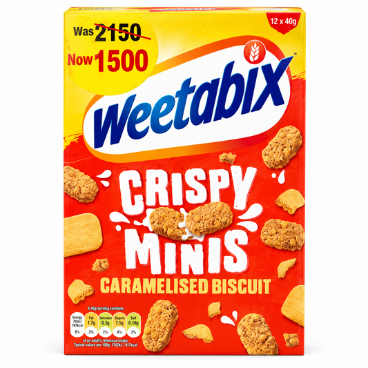 Weetabix Crispy Minis Biscuit -500g · Default Title