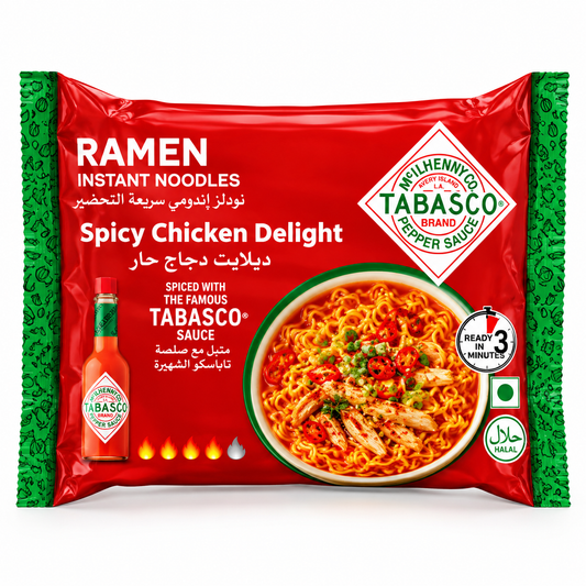 Tabasco Ramen Spicy Chicken Delight -75g · Default Title