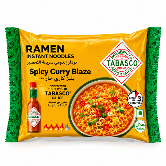 Tabasco Ramen Spicy Curry Blaze -75g · Default Title
