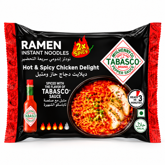 Tabasco Ramen Hot&Spicy Chicken Dilight 2X-75g · Default Title