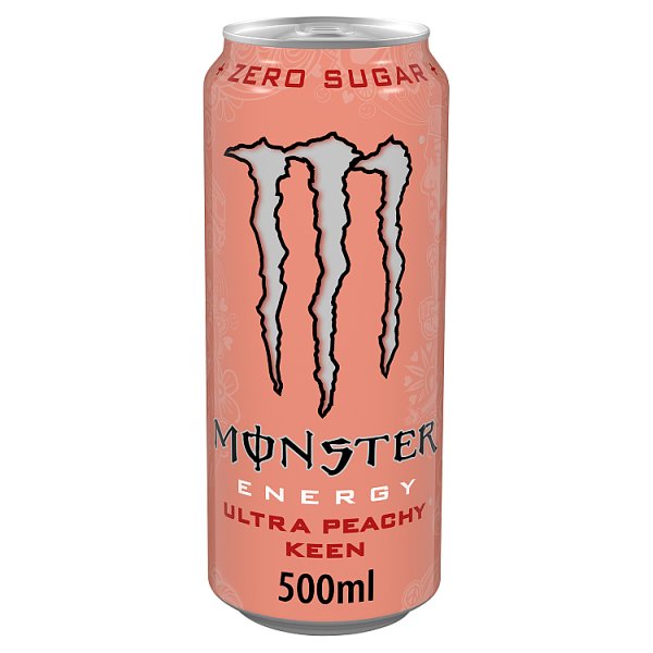Monster Energy Drink Ultra Peachy Keen - 500ml