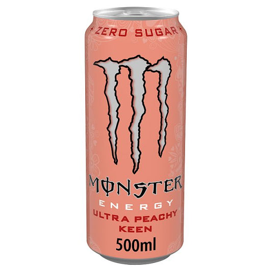 Monster Energy Drink Ultra Peachy Keen - 500ml