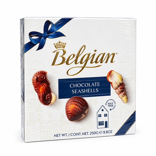 The Belgian Chocolate Seashells 250gm · Default Title