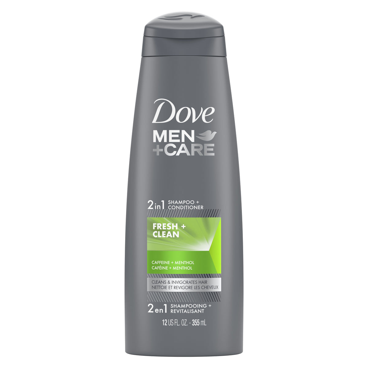Dove Men Shampoo Fresh & Clean 2in1 -355ml-