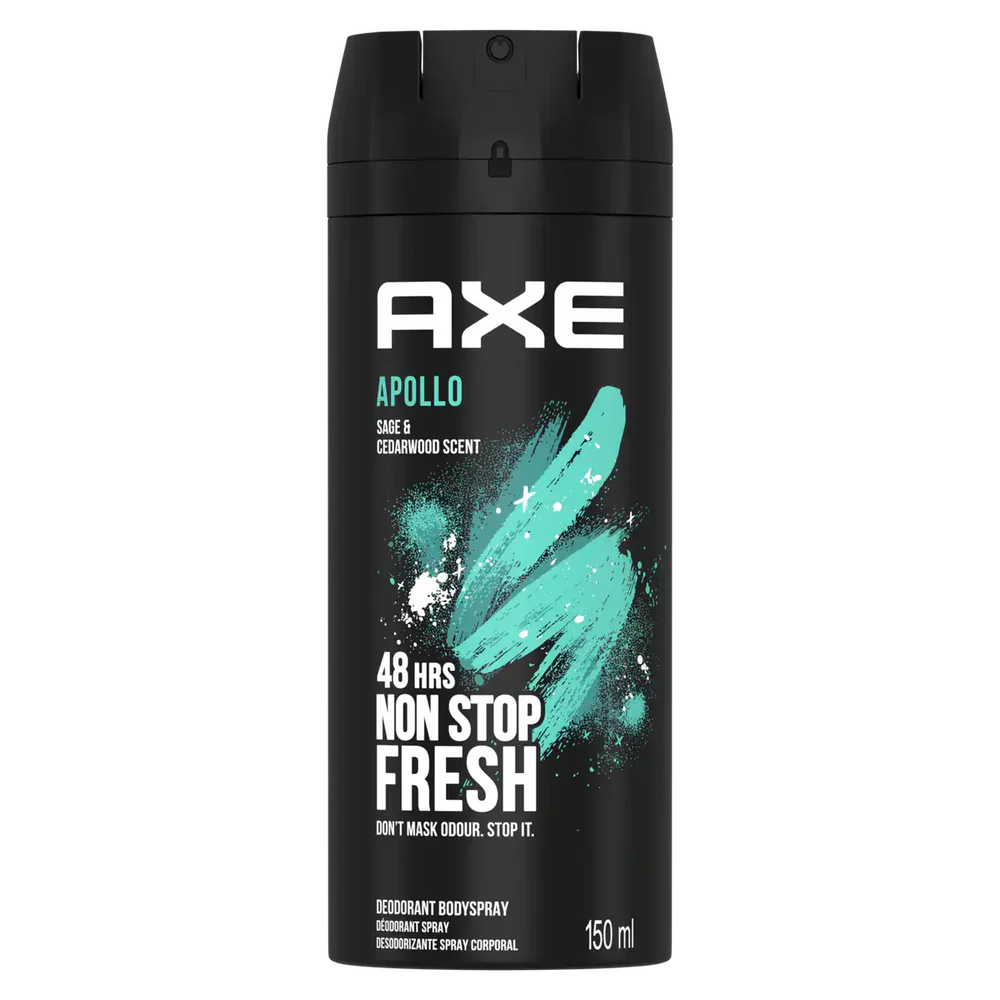 axe apollo body spray 150ml