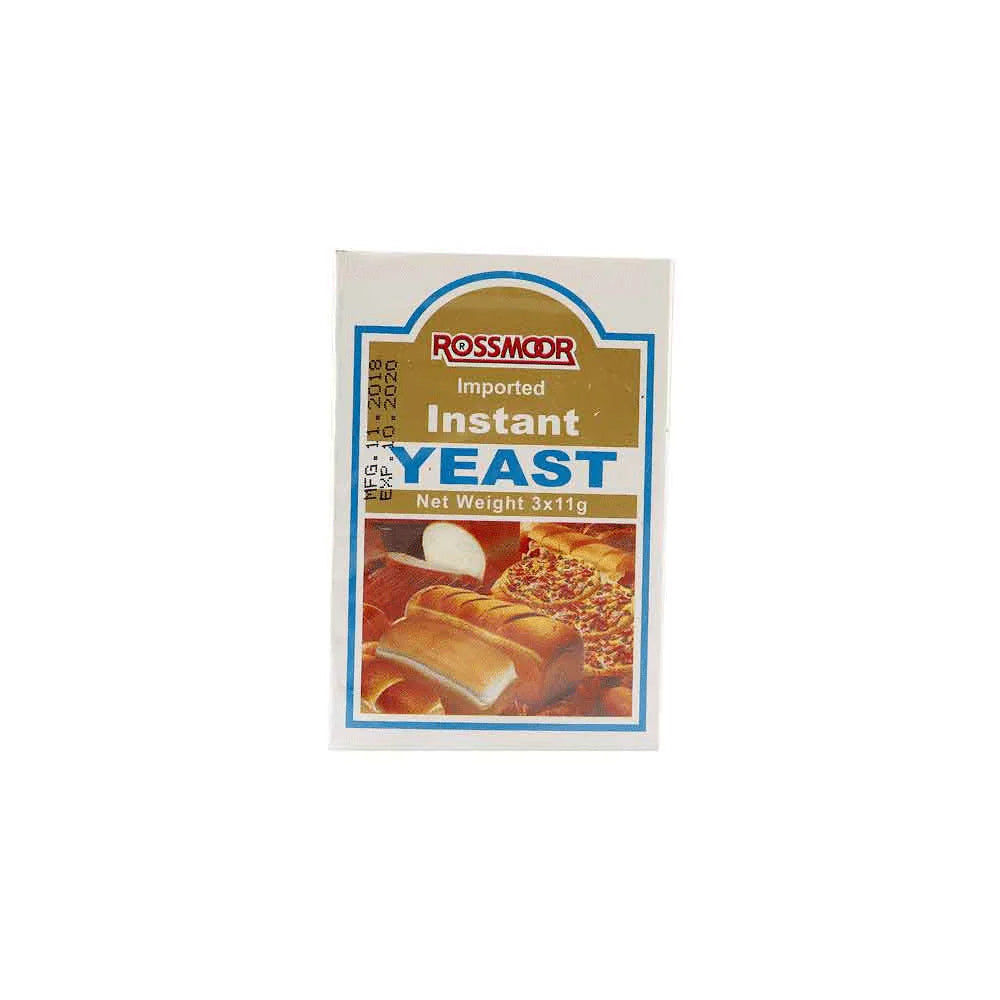 Rossmoor Imported Instant Yeast 3x11g