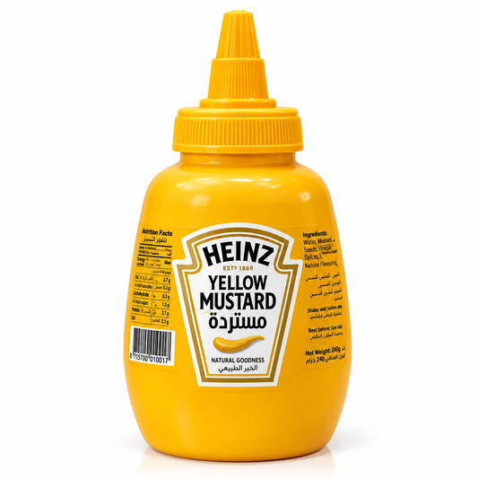 Heinz Yellow Mustard 245Gm · Default Title