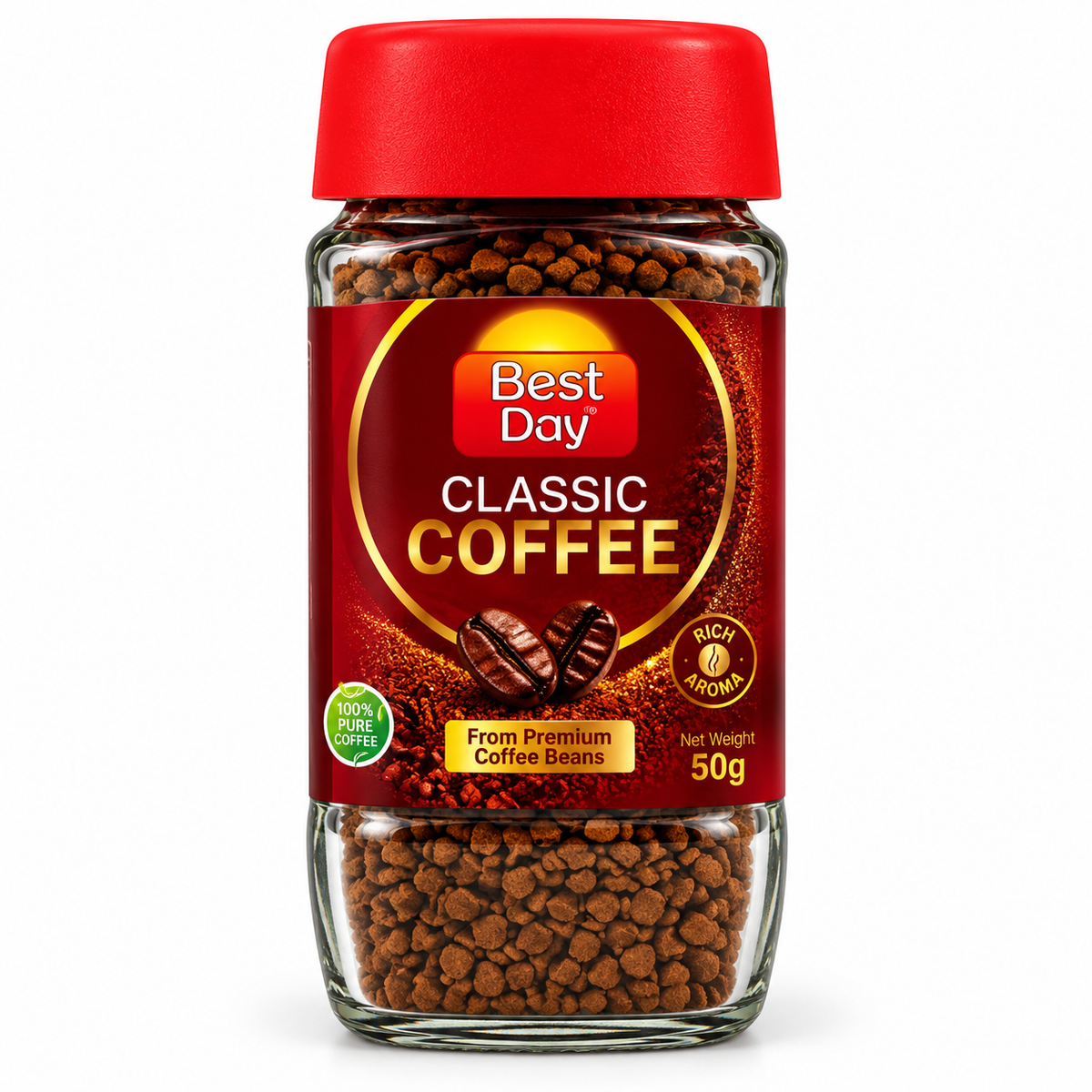 Best Day Classic Instant Coffee - 50g · Default Title