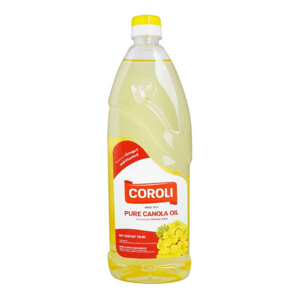 Coroli Pure Canola Oil - 750ml