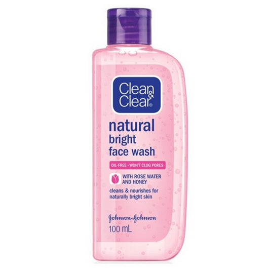 Clean & Clear Facewash Natural Bright -100ml-