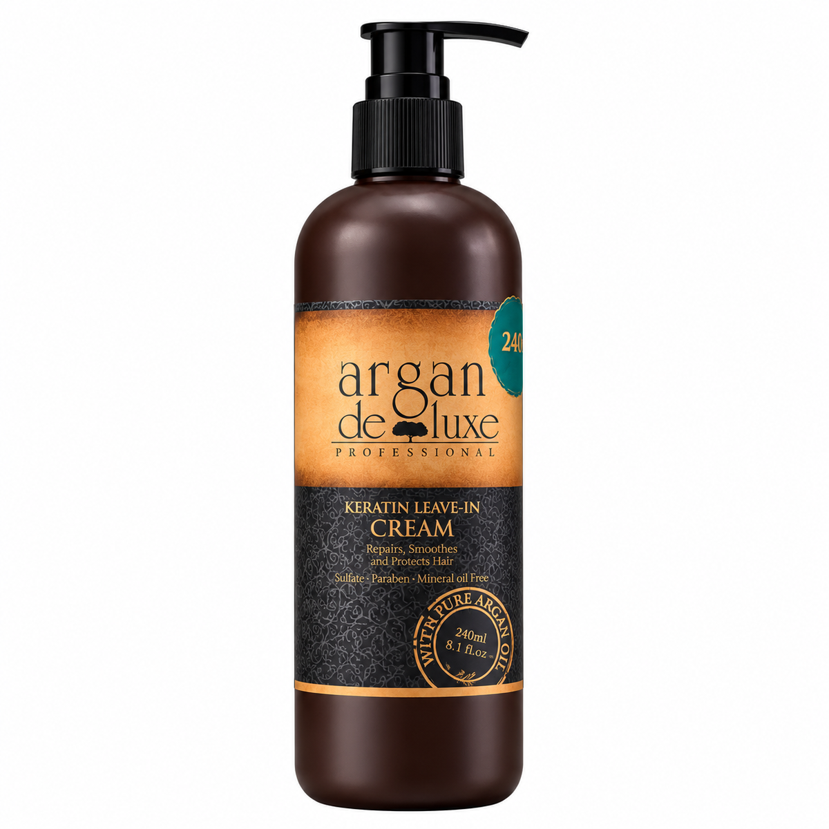 Argan De Luxe Keratin Leave In Cream -240ml- · Default Title